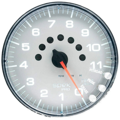 Autometer Spek-Pro 5" Tachometer W/Shift Light 11K RPM