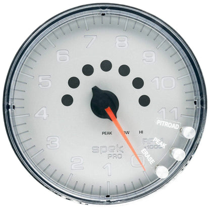 Autometer Spek-Pro 5" Tachometer W/Shift Light 11K RPM