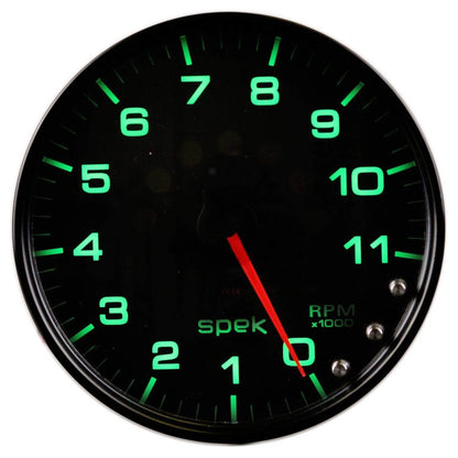 Autometer Spek-Pro 5" Tachometer W/Shift Light 11K RPM