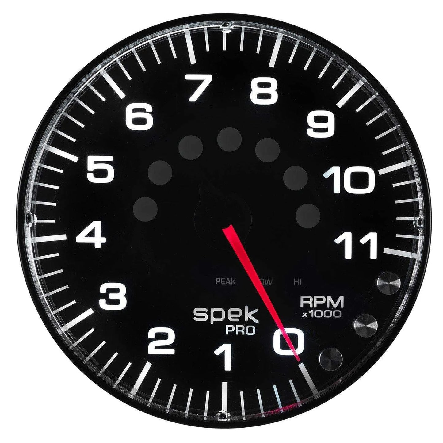 Autometer Spek-Pro 5" Tachometer W/Shift Light 11K RPM