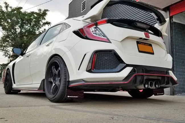 RallyArmor Polyurethane Mud Flaps | 2017+ Honda Civic Type-R FK8 (MF47-UR)