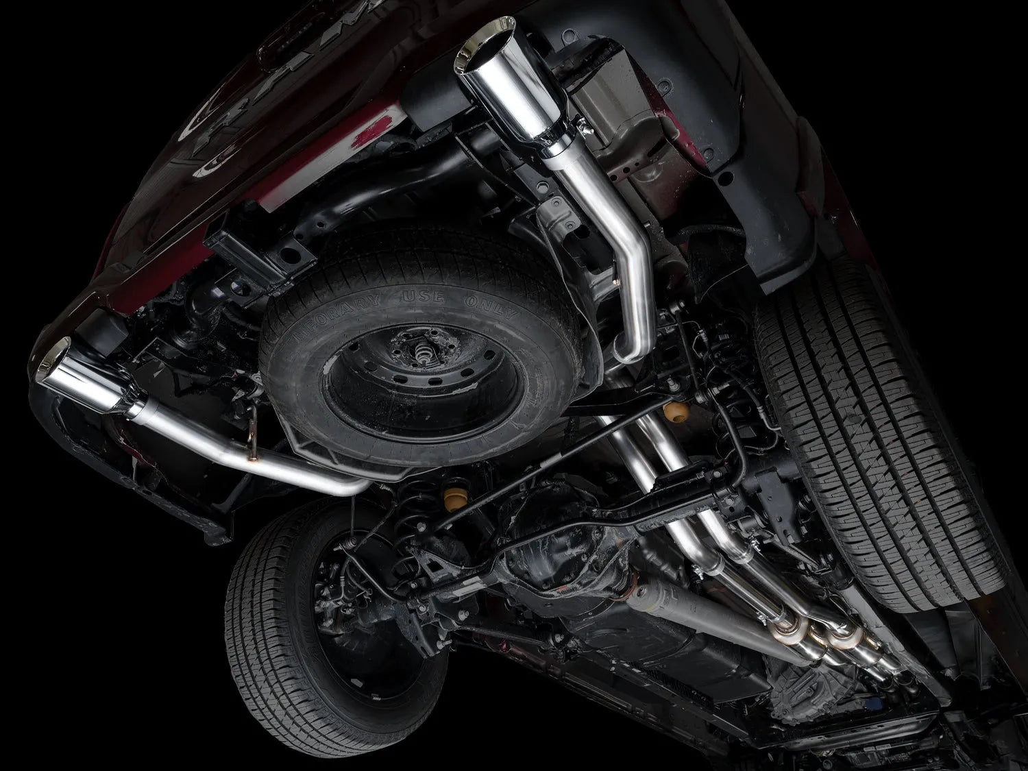 AWE Tuning 25+ RAM 1500 3.0TT 0FG Catback Touring Exhaust - Chrome Silver Tips (3015-32530)