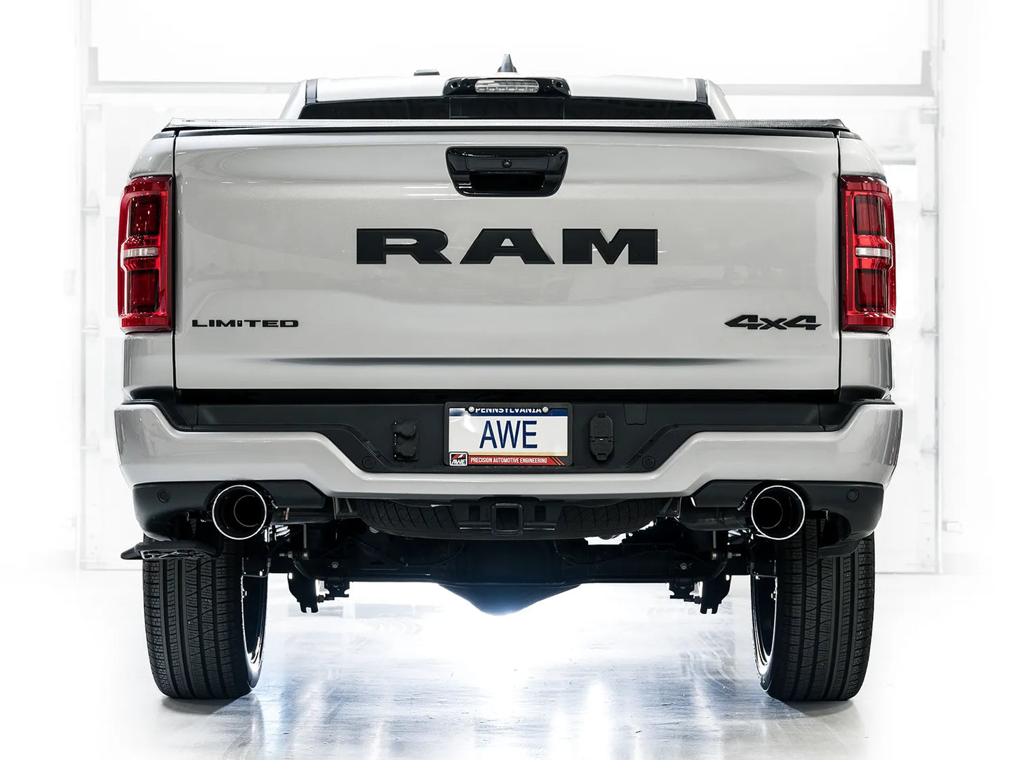 AWE Tuning 25+ RAM 1500 3.0TT 0FG Catback Touring Exhaust - Chrome Silver Tips (3015-32530)