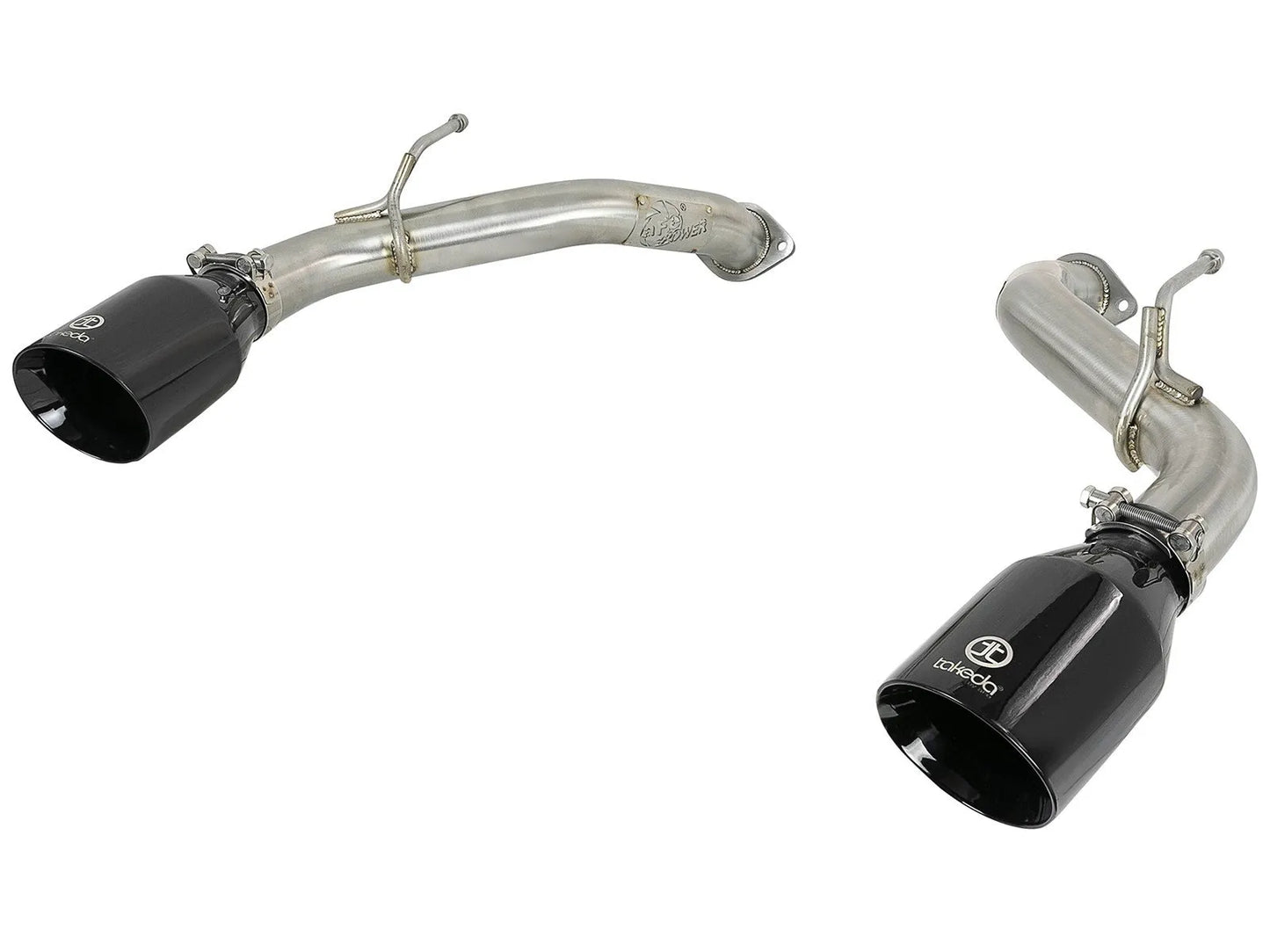 aFe Takeda 2.5in SS Axle-Back Exhaust | Infiniti Q60 (17-22) (49-36133NM-C)