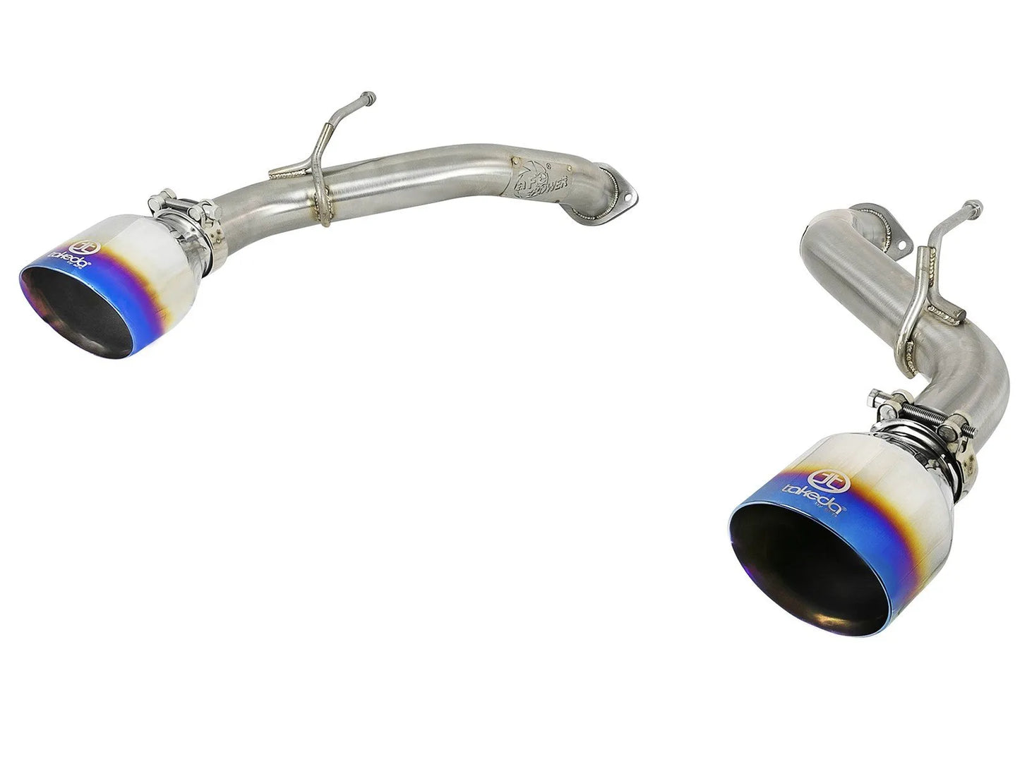 aFe Takeda 2.5in SS Axle-Back Exhaust | Infiniti Q60 (17-22) (49-36133NM-C)