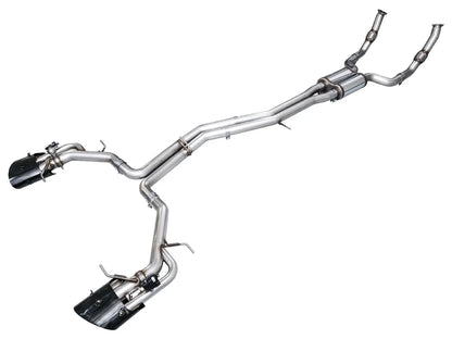 AWE Tuning AWE SwitchPath Exhaust for C8 Audi RS 6/RS 7 - Diamond Black RS-style Tips - 3025-33776