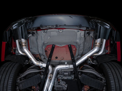 AWE Tuning AWE SwitchPath Exhaust for C8 Audi RS 6/RS 7 - Diamond Black RS-style Tips - 3025-33776