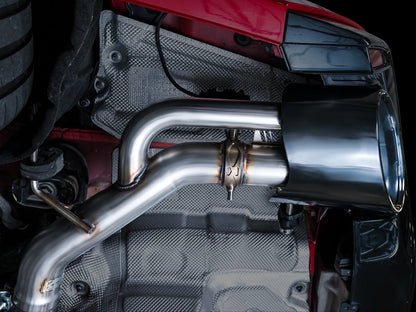 AWE Tuning AWE SwitchPath Exhaust for C8 Audi RS 6/RS 7 - Diamond Black RS-style Tips - 3025-33776