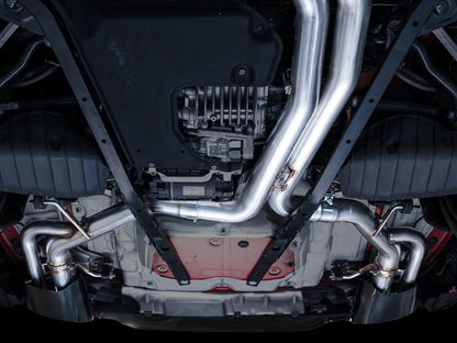 AWE Tuning AWE SwitchPath Exhaust for C8 Audi RS 6/RS 7 - Diamond Black RS-style Tips - 3025-33776
