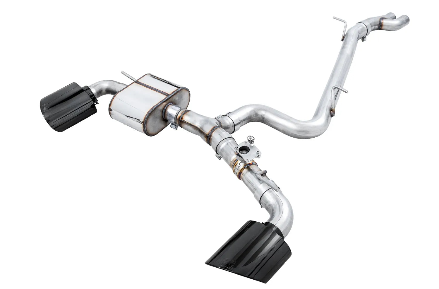 AWE Tuning AWE SwitchPath Exhaust for Audi 8V RS 3 - Diamond Black RS-style Tips - 3025-33034