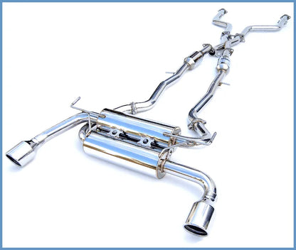 Invidia Gemini Cat-Back Exhaust | 2014-2024 Infiniti Q50 (HS14IQ5GID)