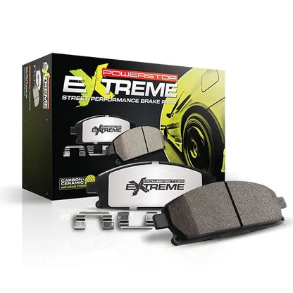 PowerStop Z26 Extreme Street Brake Pads w/HW | Infiniti Q50 & Q60 (14-24,18-22) (Z26-1736/1393)