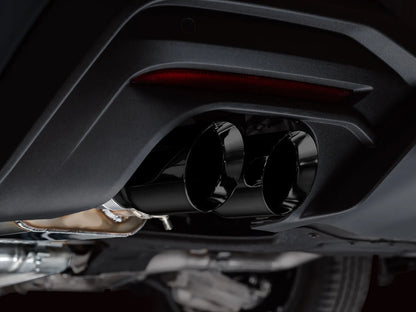 AWE Tuning AWE SwitchPath Exhaust for S650 Mustang GT Coupe - Quad Diamond Black Tips - 3025-43650