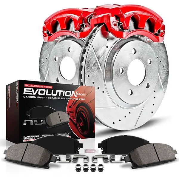 PowerStop Z23 Sport Brake Kit w/Calipers | Infiniti Q50/Q60 (14-24/18-22)