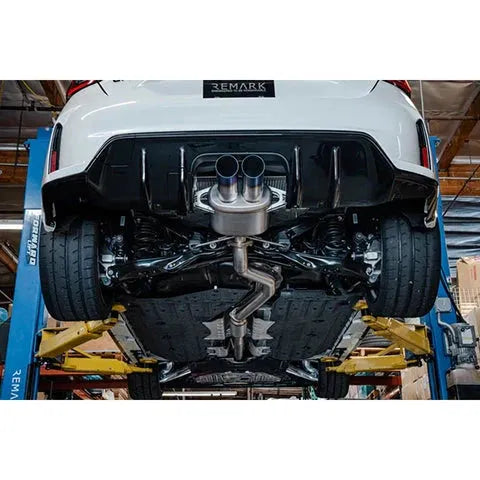 Remark Sports Touring Catback with Front Pipe | 2023+ Honda Civic Type-R (RK-C2076H-09)