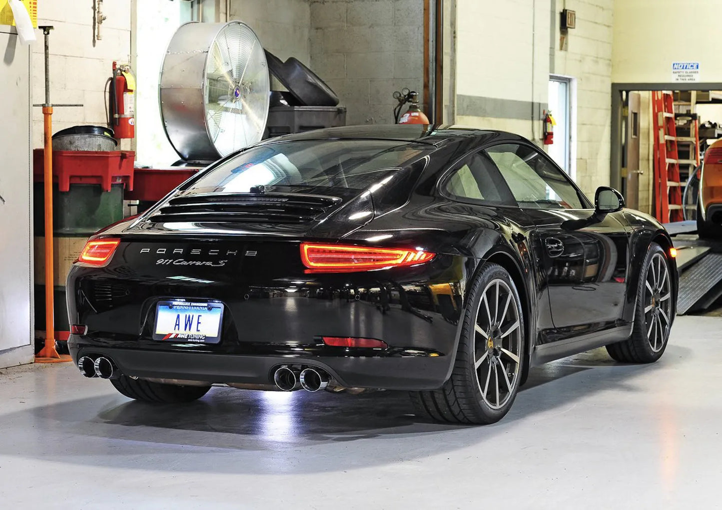 AWE Tuning AWE SwitchPath Exhaust for Porsche 991 - PSE cars - Chrome Silver Tips - 3025-42010