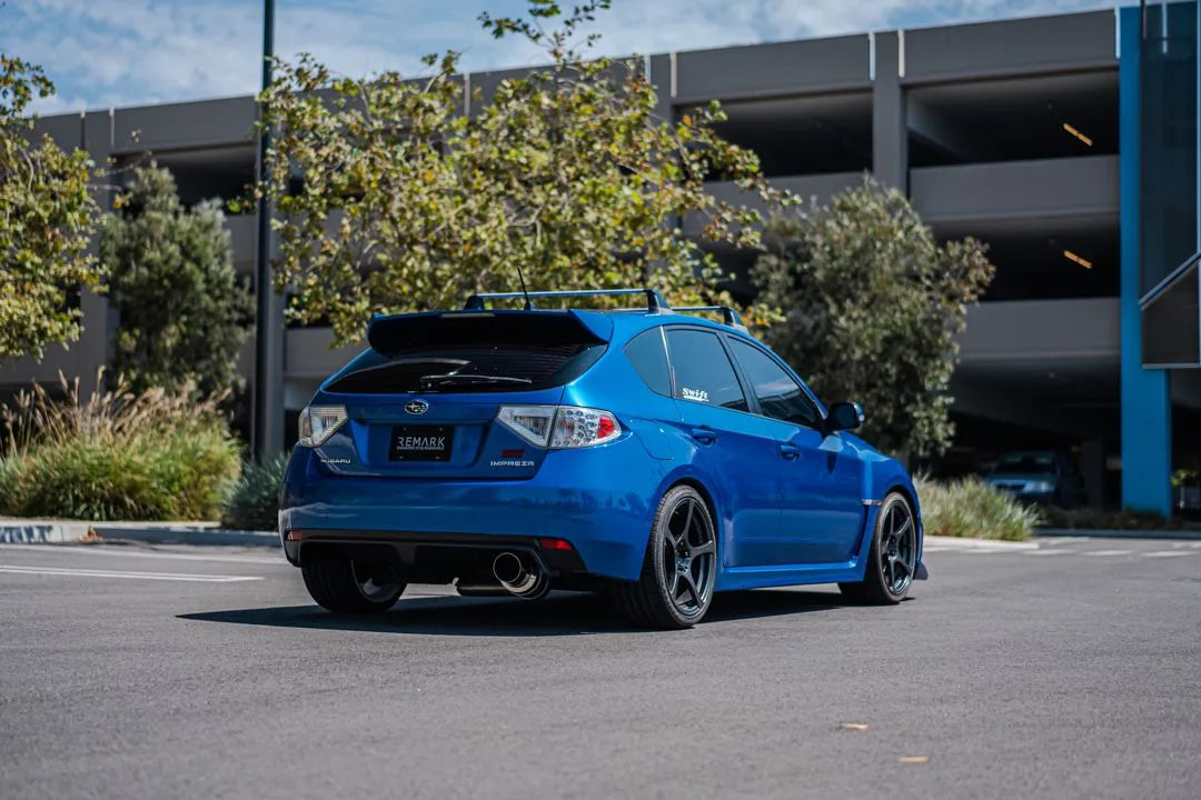 Remark R1-Spec Single Exit Catback Exhaust | 2008-2014 Subaru WRX / STI Hatch (RK-C1076S-02)