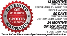 Exedy Twin Replacement Clutch Disc Components | 2003-2006 Mitsubishi Evo 8/9