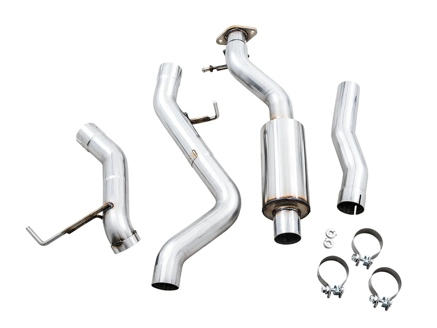AWE Tuning AWE 0FG Catback Exhaust for Ford Bronco with BashGuardâ„¢ - no tips - 3015-21000