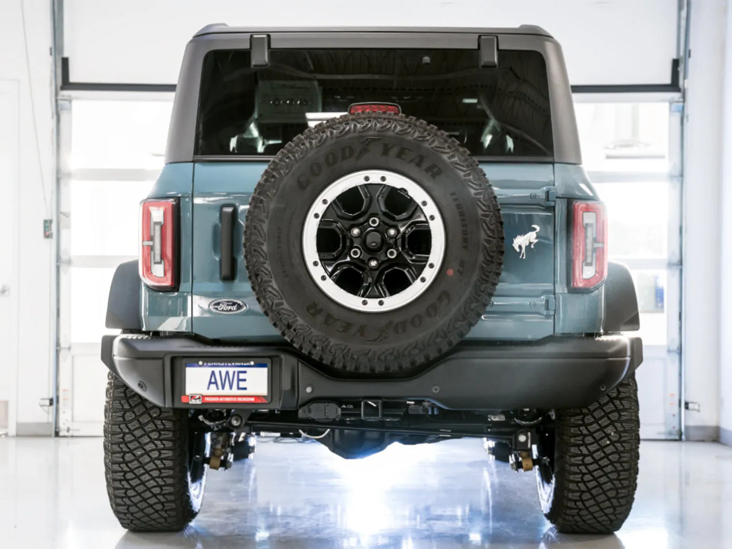 AWE Tuning AWE 0FG Catback Exhaust for Ford Bronco with BashGuardâ„¢ - no tips - 3015-21000