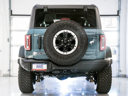 AWE Tuning AWE 0FG Catback Exhaust for Ford Bronco with BashGuardâ„¢ - no tips - 3015-21000
