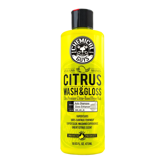 Chemical Guys Concentrated Citrus Wash & Gloss (CWS_301/_04/_16)