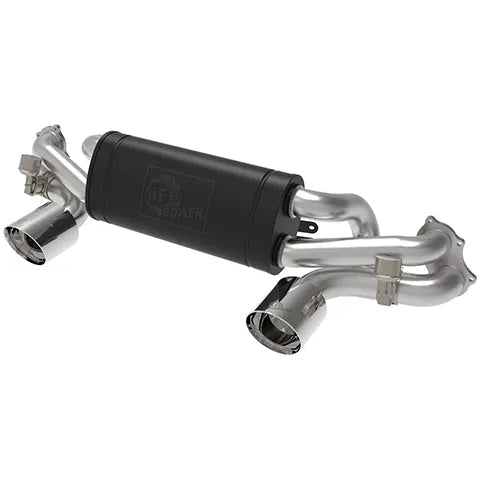 aFe 2.25-2.5in SS Cat-Back Exhaust Porsche Cayman GT4 (20-22) (49-36443-P)