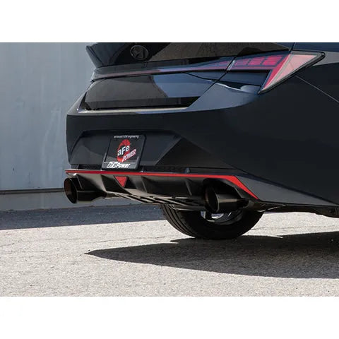 aFe Takeda 3in SS Axle-Back Exhaust w/ Tips | Hyundai Elantra N 22-25 (49-37027-P)