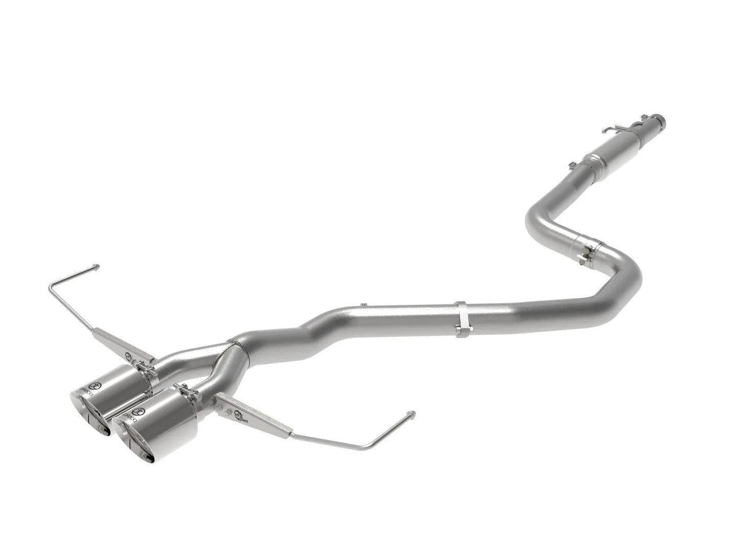 aFe Takeda 3in to 2-1/2in SS Cat-Back Exhaust | Hyundai Veloster 19-21 (49-37011-P)