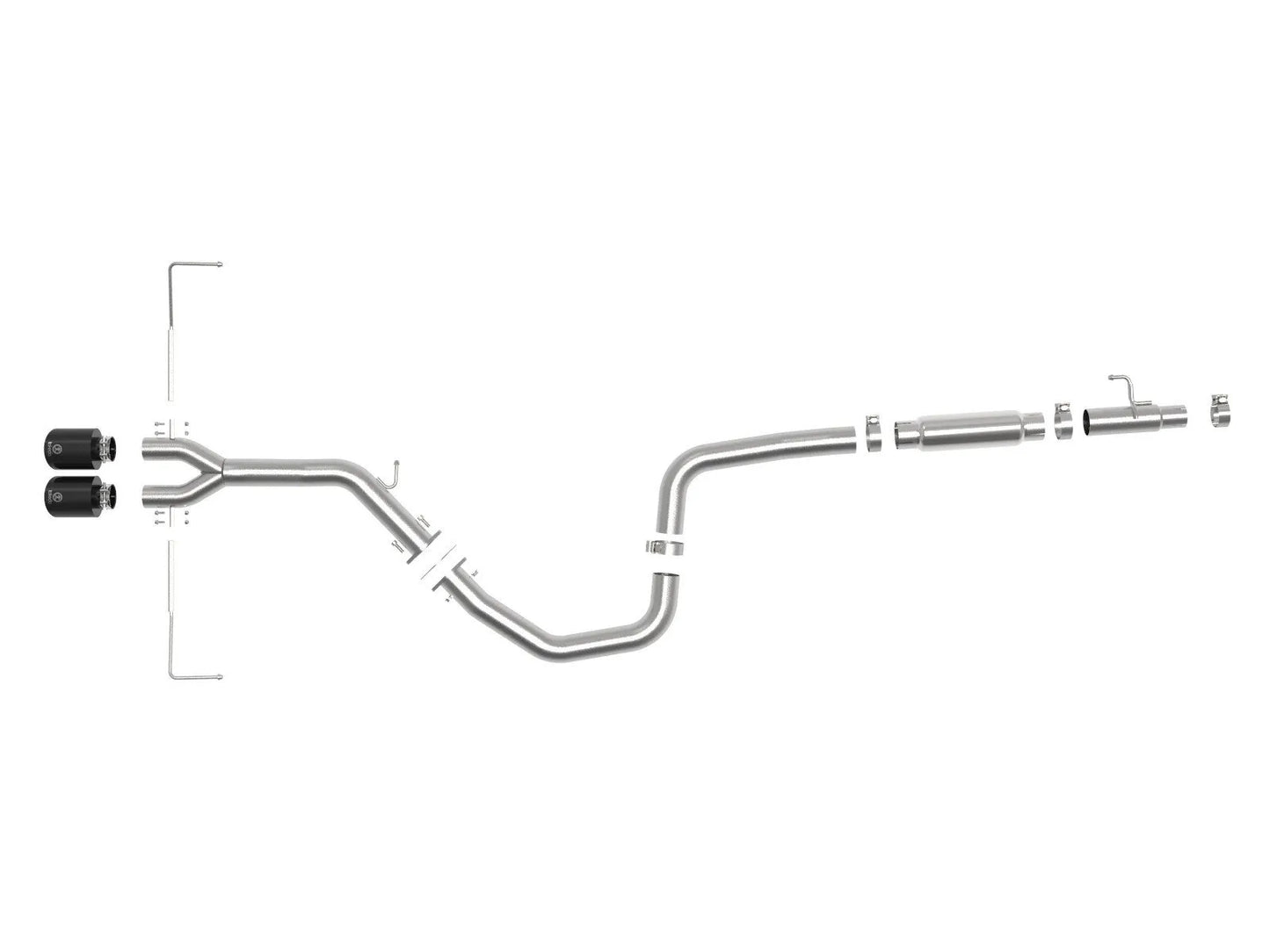 aFe Takeda 3in to 2-1/2in SS Cat-Back Exhaust | Hyundai Veloster 19-21 (49-37011-P)
