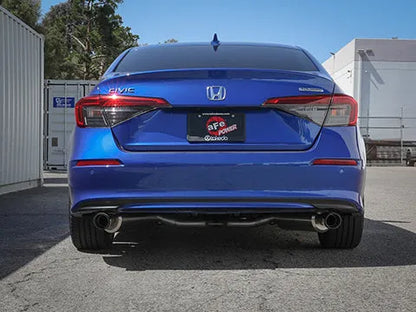 aFe Takeda 2.5in SS Cat-Back w/ Carbon Tips | Honda Civic 1.5L (22+) (49-36628-C)