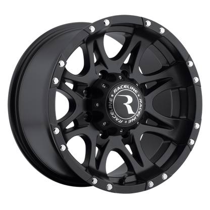 Raceline 981 Raptor Satin Black | 17x9" +0mm | 6x139.7mm Wheel