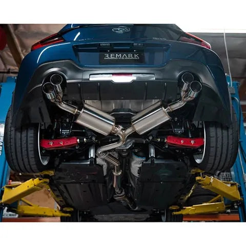 Remark RK-C4063T-04T F&R Quad-Exhaust Subaru BRZ/GR86 (22+) / 13-21 BRZ/FR-S/86 (RK-C4063T-04T)
