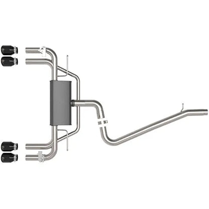 aFe MACH Force-Xp 3-2.5in SS Cat-Back Exhaust | Audi S3 (15-20) (49-36442-P)