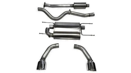 Corsa 2.5in Cat-Back Dual Exit Exhaust | Subaru BRZ/Scion FRS (13-21) (14864BLK)