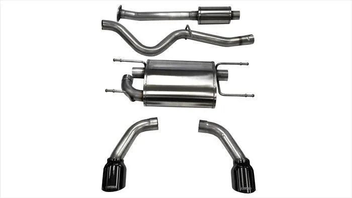 Corsa 2.5in Cat-Back Dual Exit Exhaust | Subaru BRZ/Scion FRS (13-21) (14864BLK)