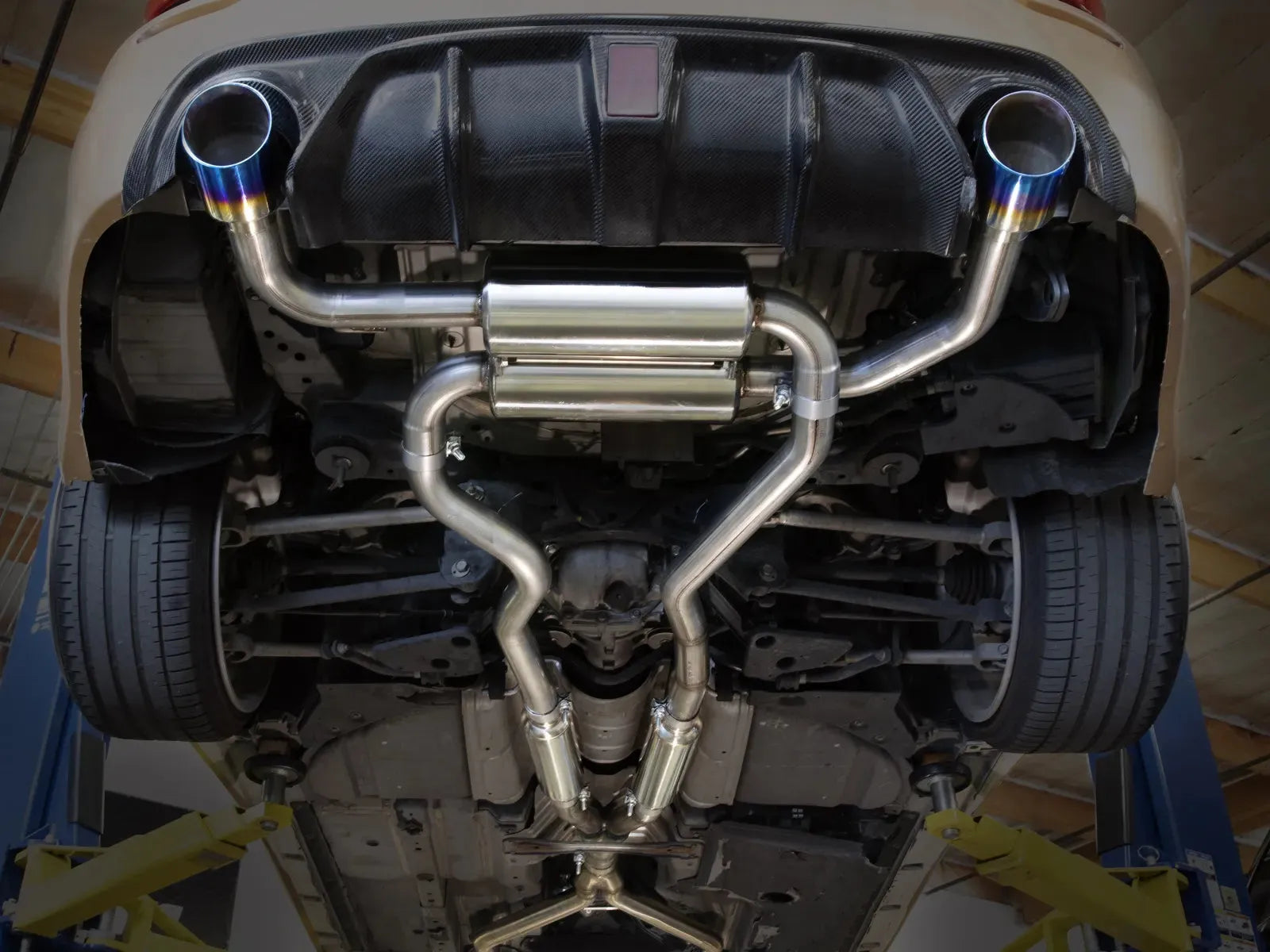 aFe Takeda 2.5in SS Cat-Back Exhaust | Infiniti Q50 3.7L (14-15) (49-36136-C)