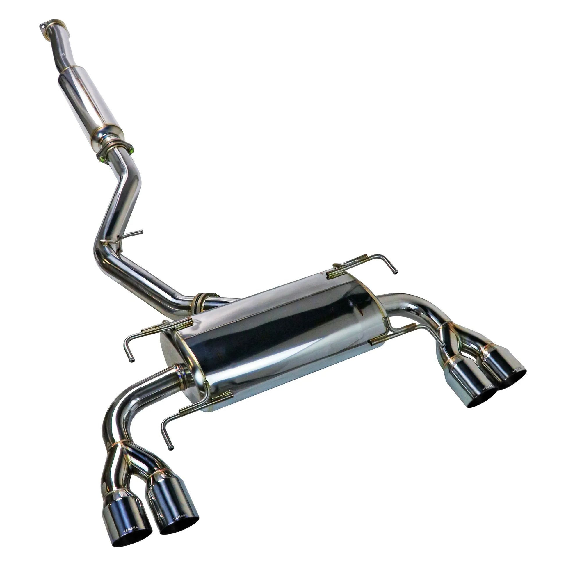 Remark Sport Touring Catback w/Resonator | Subaru WRX/STI Hatch (08-14) (RK-C2076S-02)