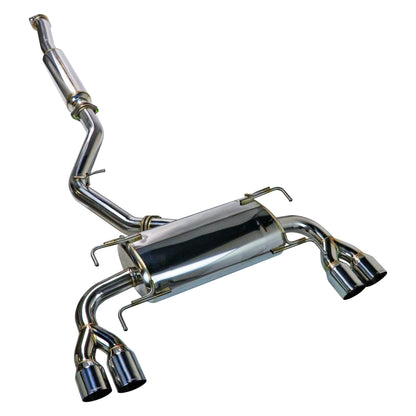 Remark Sport Touring Catback w/Resonator | Subaru WRX/STI Hatch (08-14) (RK-C2076S-02)