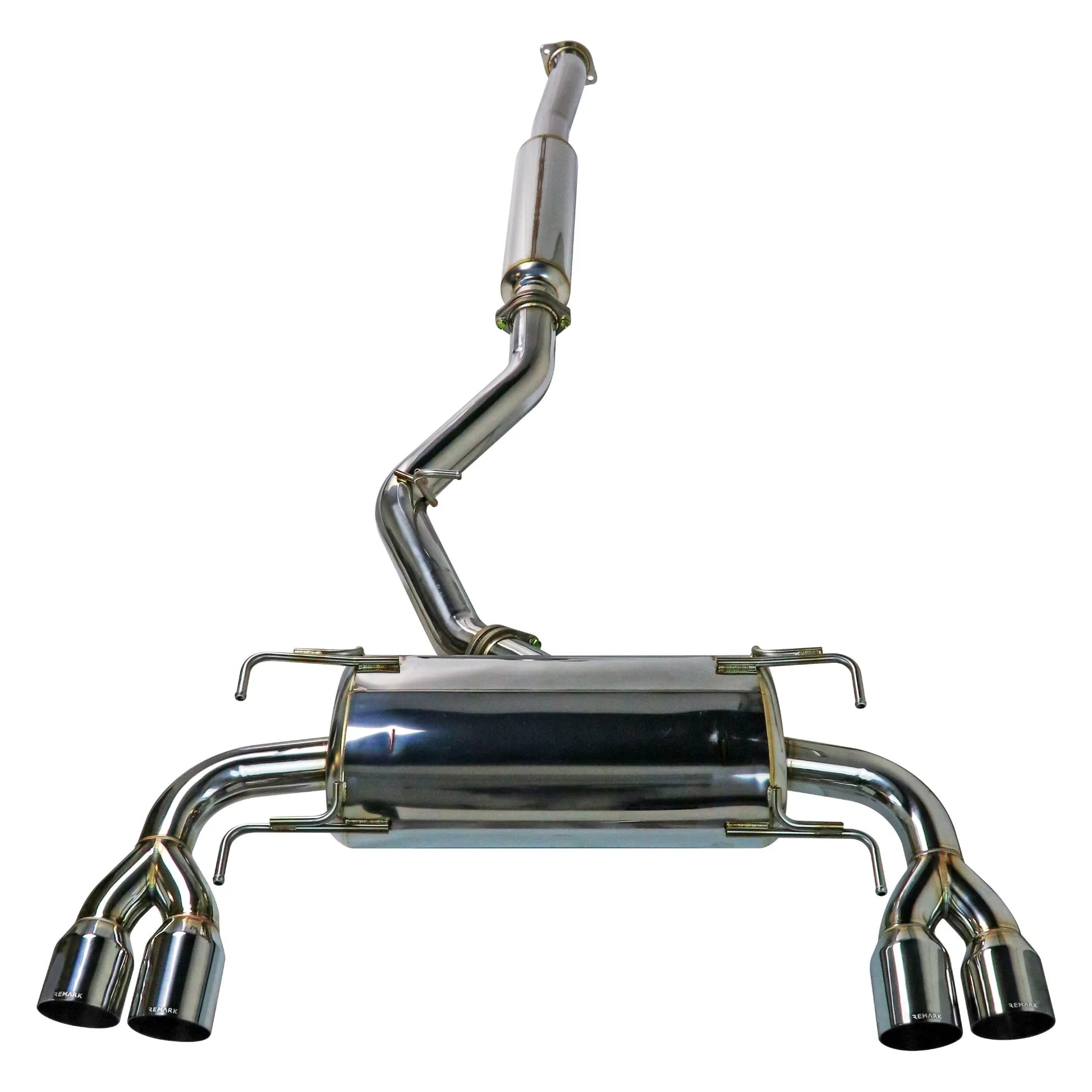 Remark Sport Touring Catback w/Resonator | Subaru WRX/STI Hatch (08-14) (RK-C2076S-02)