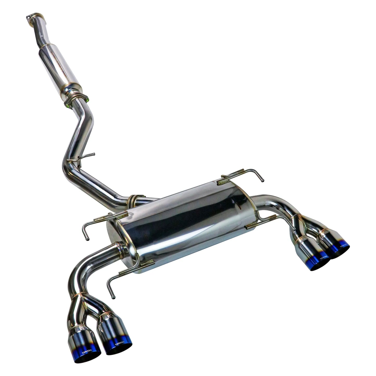Remark Sport Touring Catback w/Resonator | Subaru WRX/STI Hatch (08-14) (RK-C2076S-02)