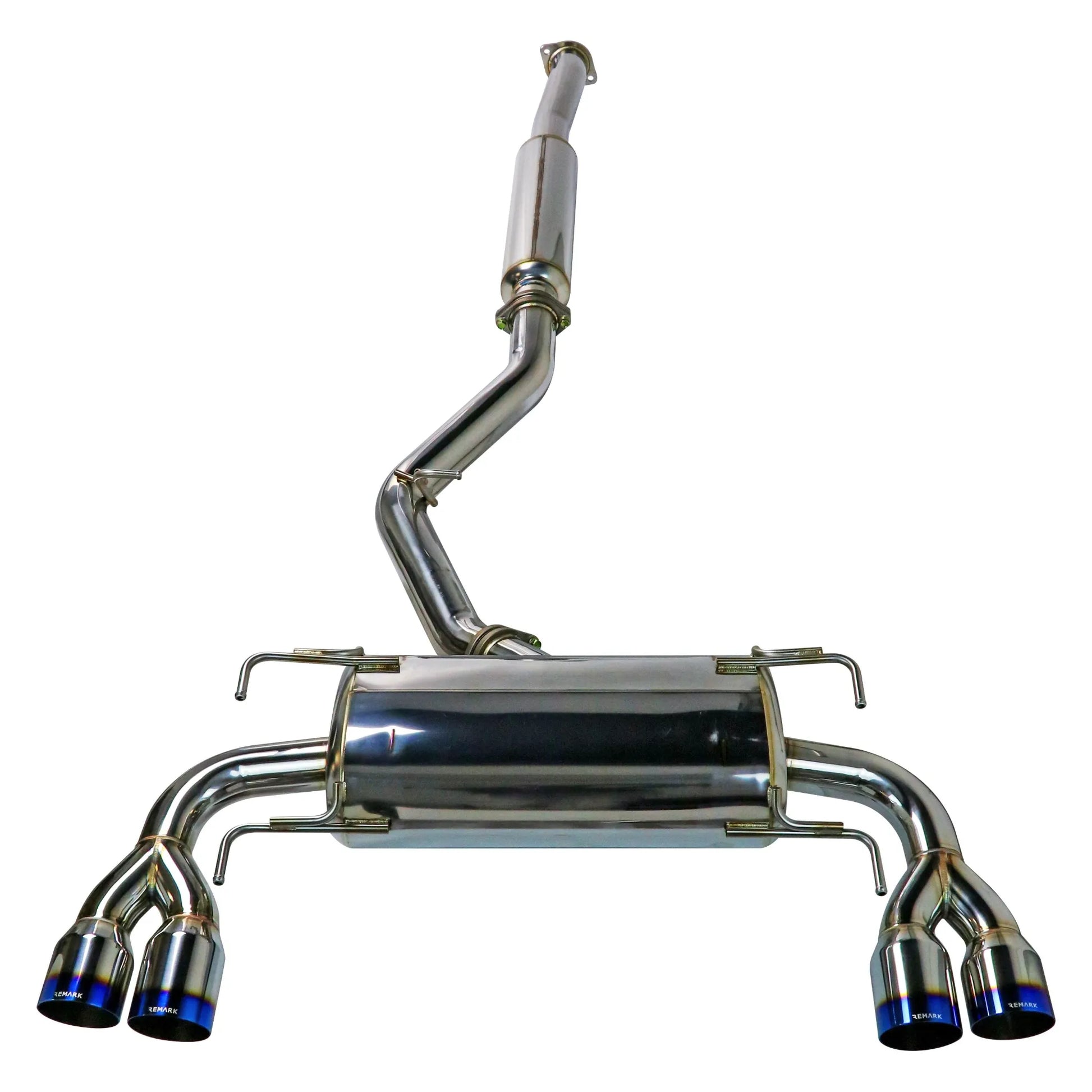 Remark Sport Touring Catback w/Resonator | Subaru WRX/STI Hatch (08-14) (RK-C2076S-02)