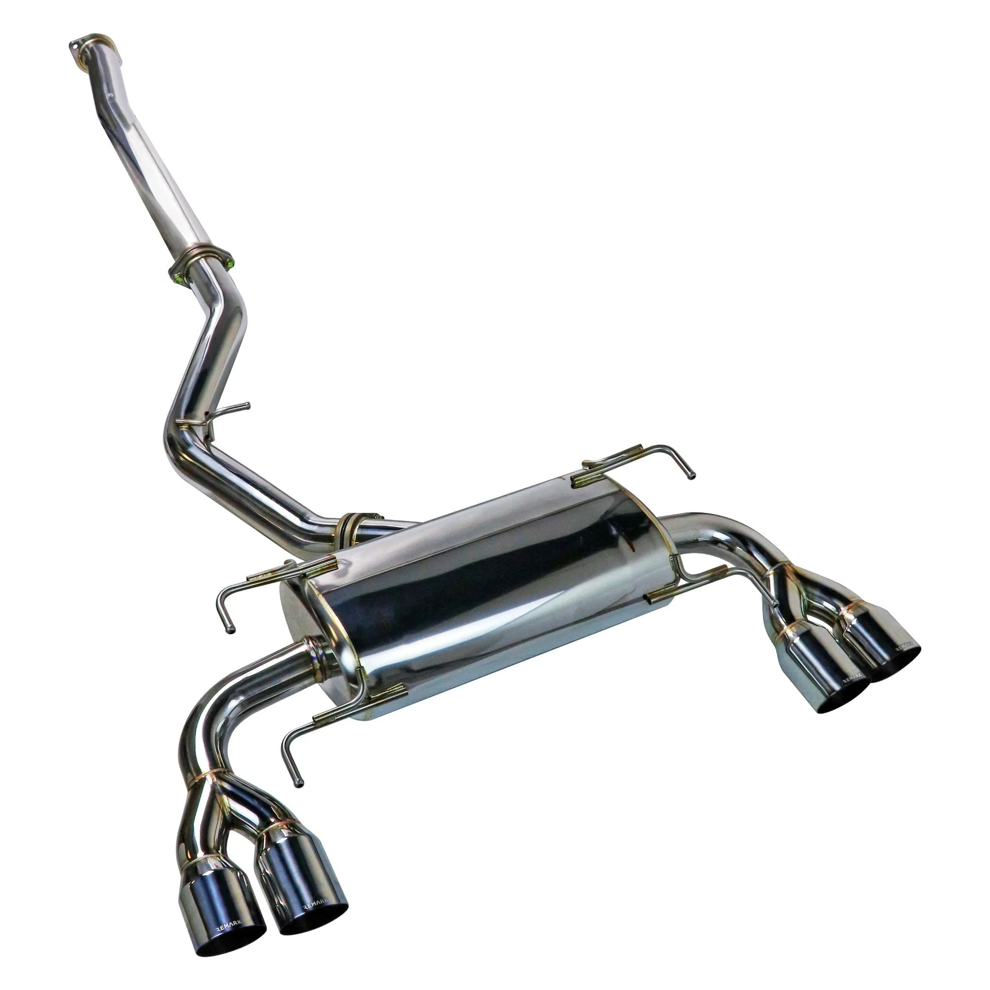 Remark Sport Touring Catback w/o Resonator | Subaru WRX/STI Hatch (08-14) (RK-C4076S-02N)