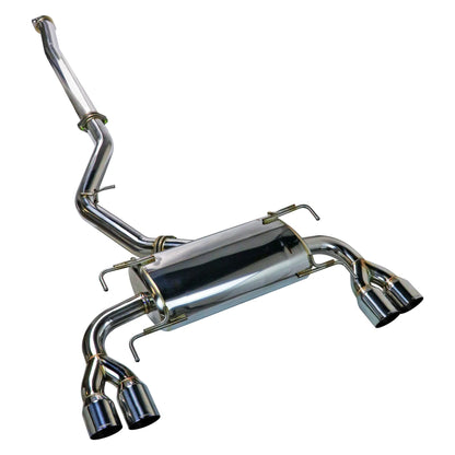 Remark Sport Touring Catback w/o Resonator | Subaru WRX/STI Hatch (08-14) (RK-C4076S-02N)