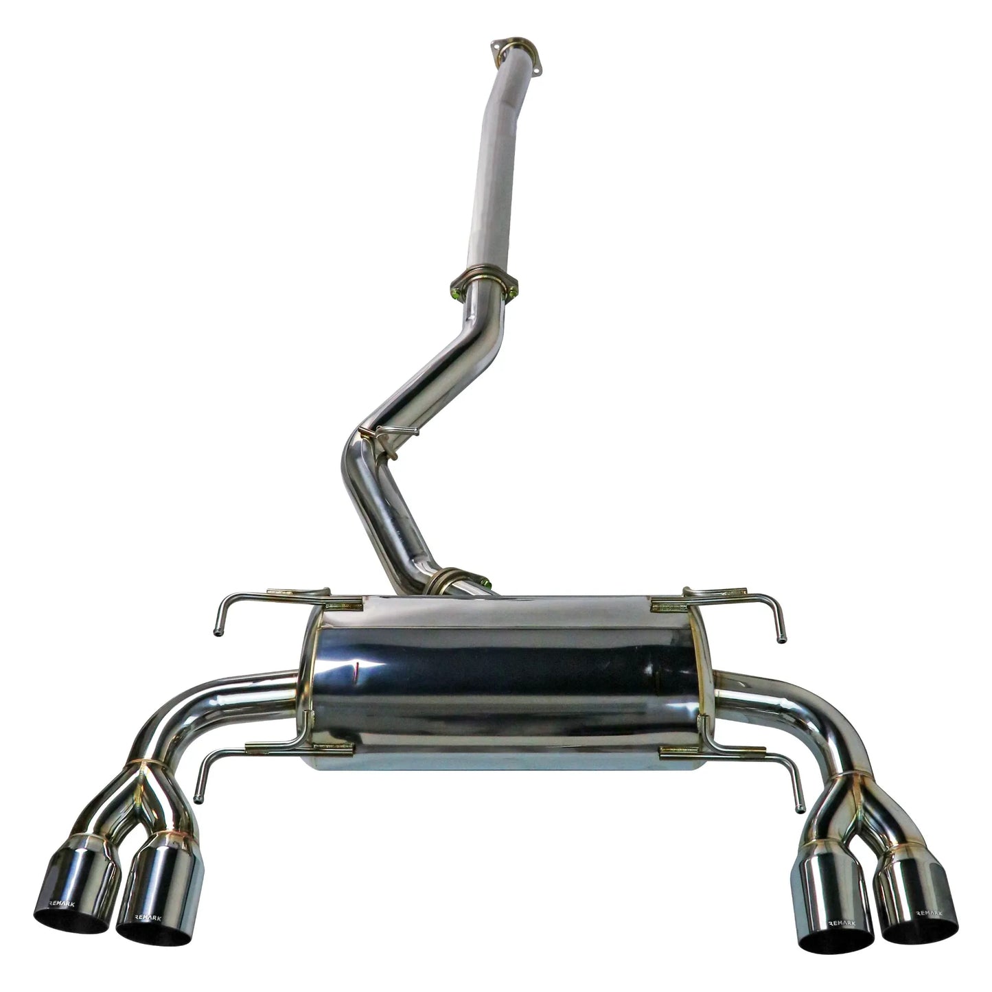 Remark Sport Touring Catback w/o Resonator | Subaru WRX/STI Hatch (08-14) (RK-C4076S-02N)