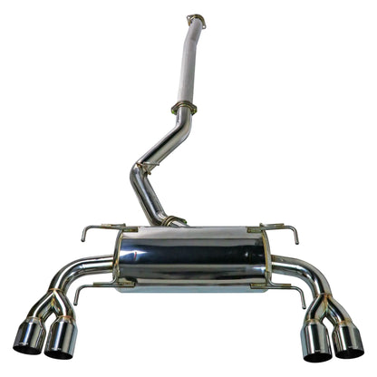 Remark Sport Touring Catback w/o Resonator | Subaru WRX/STI Hatch (08-14) (RK-C4076S-02N)