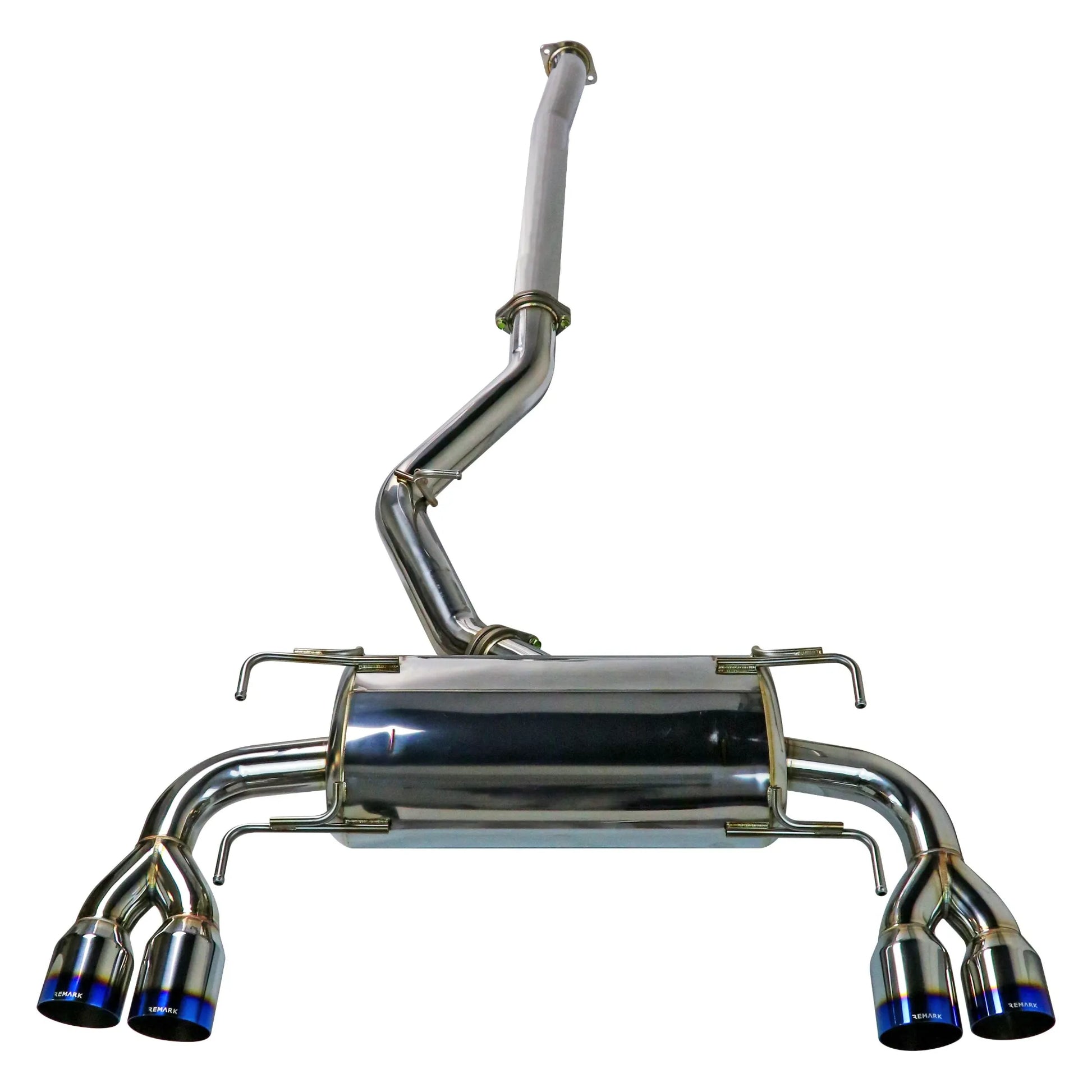Remark Sport Touring Catback w/o Resonator | Subaru WRX/STI Hatch (08-14) (RK-C4076S-02N)