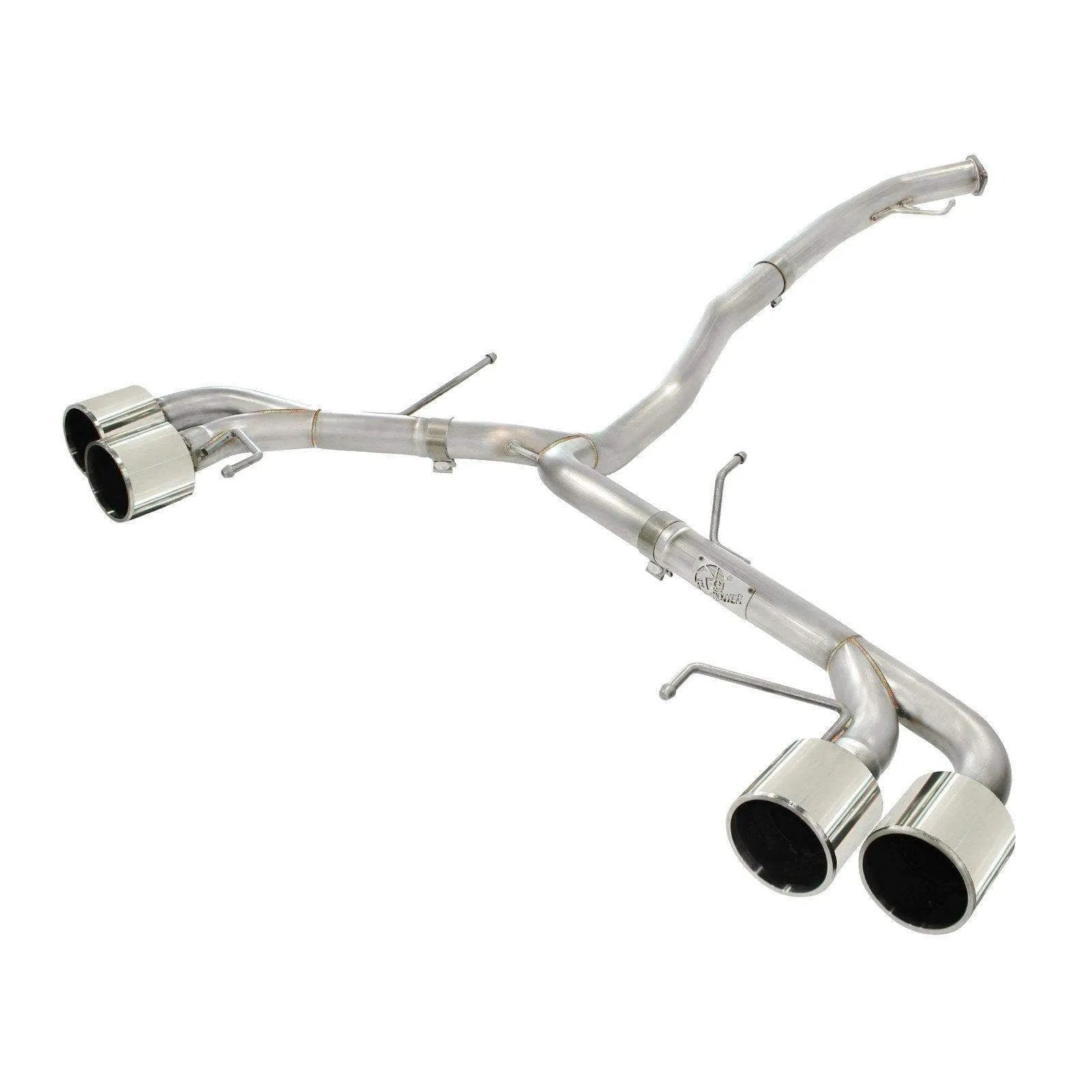 aFe Takeda 3.0in to 2.5in SS Cat-Back Exhaust Nissan GT-R R35 (09-19) (49-36108-P)
