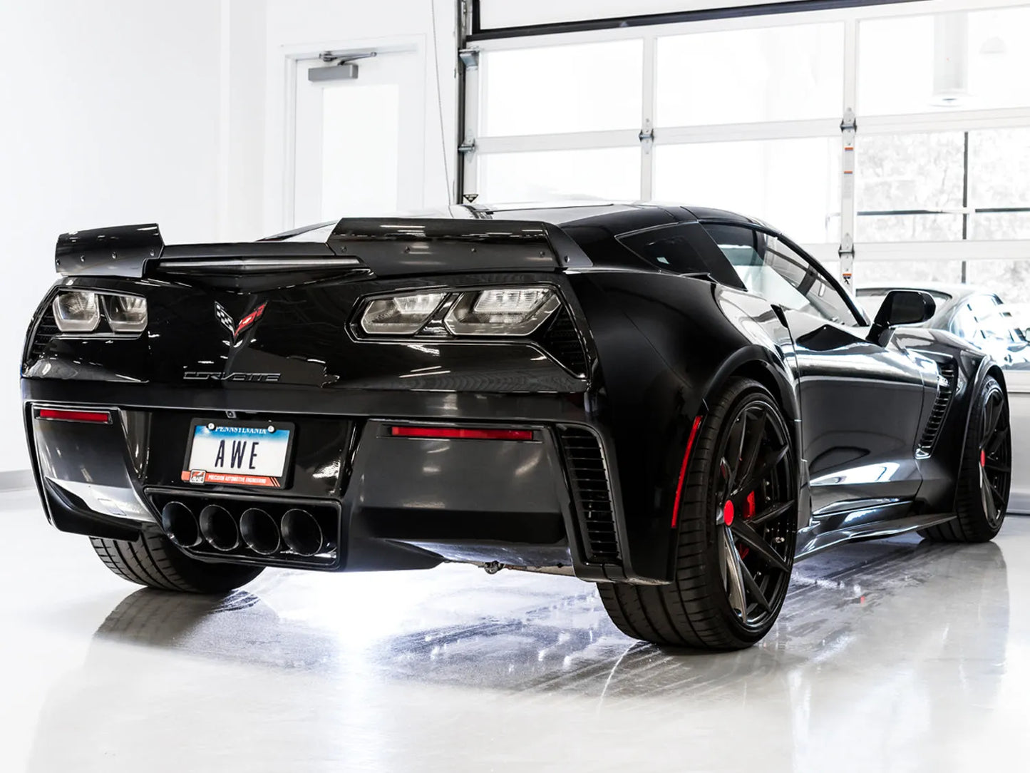 AWE Tuning Track Axleback Exhaust Corvette Z06/ZR1 | 14-19 (3020-43081)