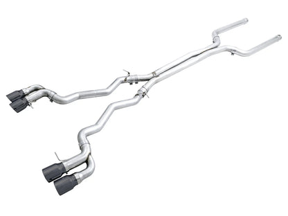 AWE Tuning Track Edition Catback Exhaust for BMW F90 M5 - Diamond Black Tips (3020-43078)